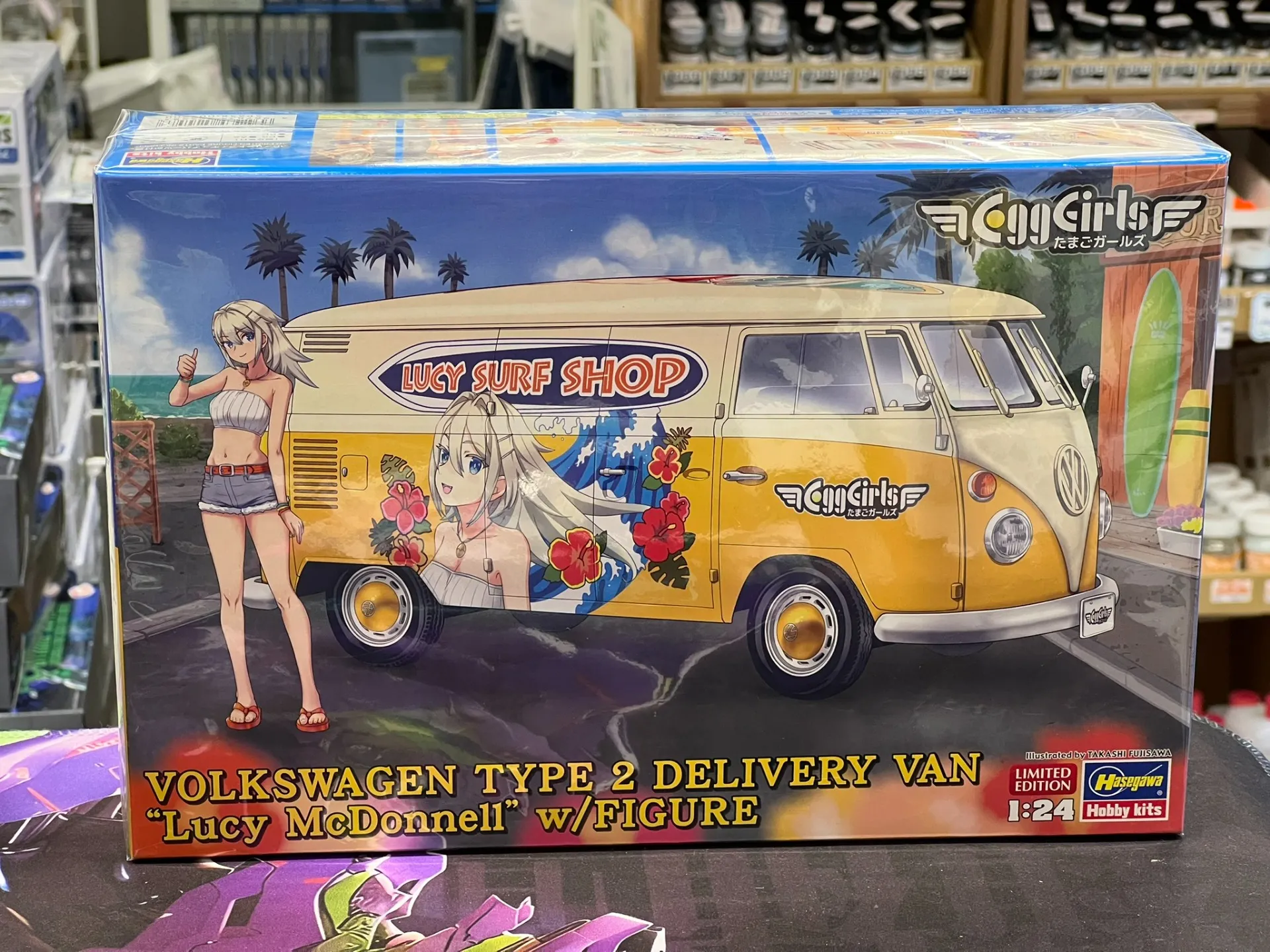 アメリカ西海岸の風を感じるワーゲンバスのキットあります